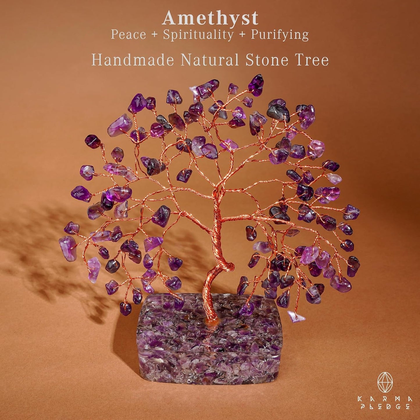 Karmapledge Amethyst Crystal Tree